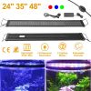 LED Aquarium Light Multi-Color Full Spectrum Freshwater Fish Tank Light w/ Extendable Brackets