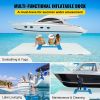 VEVOR 13'x6.5'x6' Inflatable Dock Platform, 8 to 10 Person Inflatable Floating Dock